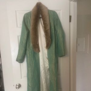 Custom designer made casual coat.